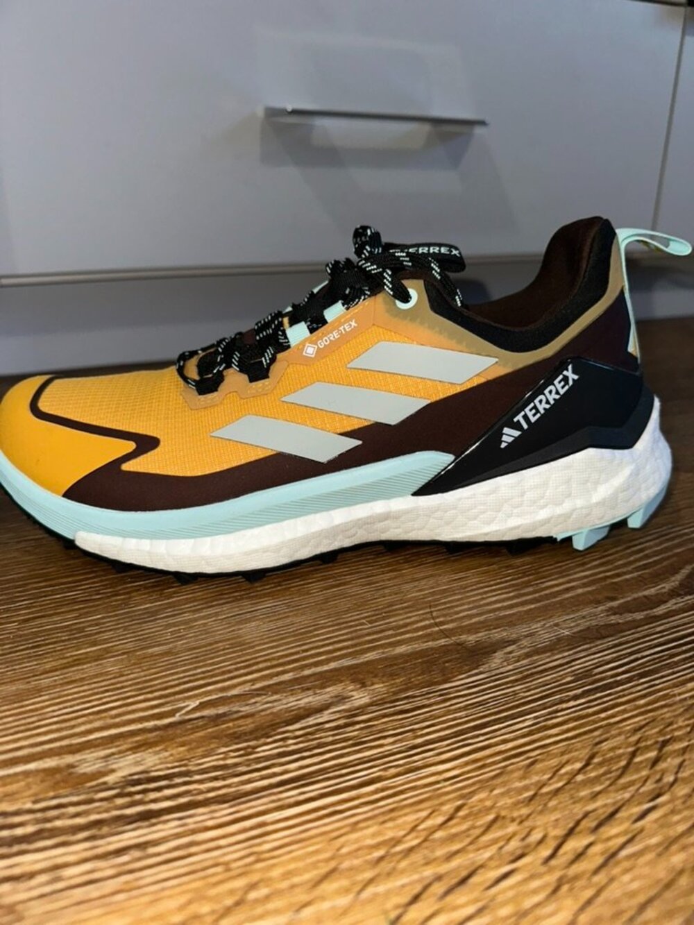 adidas TERREX Free Hiker 2.0 Low GTX Gore-Tex IG3203 Hiking Shoes NWT
